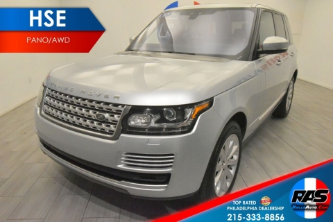 2017 Land Rover Range Rover HSE Td6 AWD 4dr SUV, Silver, Mileage: 76,495