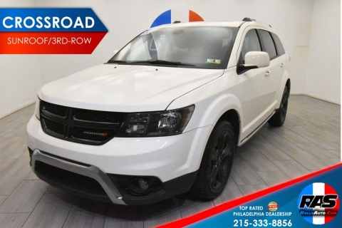 2020 Dodge Journey Crossroad 4dr SUV, White, Mileage: 66,579