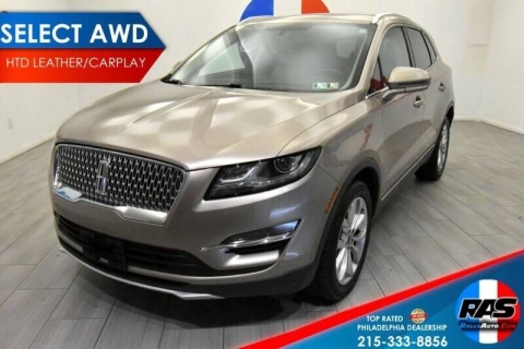 2019 Lincoln MKC Select AWD 4dr SUV, Brown, Mileage: 59,248