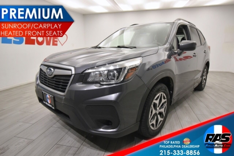 2020 Subaru Forester Premium AWD 4dr Crossover, Gray, Mileage: 73,294