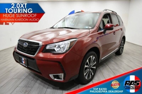 2017 Subaru Forester 2.0XT Touring AWD 4dr Wagon, Red, Mileage: 98,735