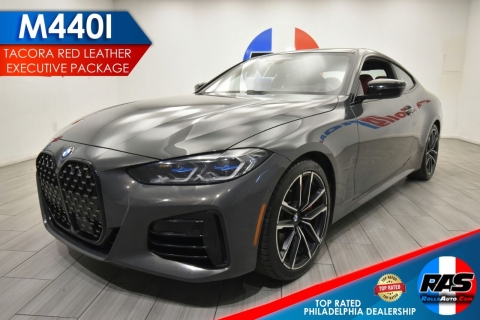 2021 BMW 4 Series M440i xDrive AWD 2dr Coupe, Gray, Mileage: 51,692