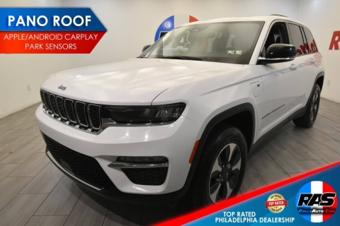 2024 Jeep Grand Cherokee 4XE, White, Mileage: 63,309