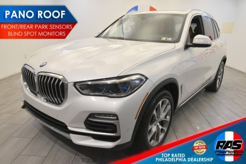 2021 BMW X5 xDrive40i AWD 4dr Sports Activity Vehicle, White, Mileage: 68,996