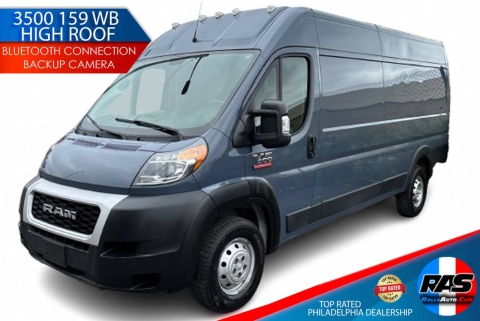 2020 RAM ProMaster 3500 159 WB 3dr High Roof Extended Cargo Van