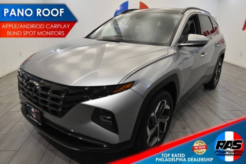 2023 Hyundai Tucson Limited AWD 4dr SUV, Silver, Mileage: 62,237