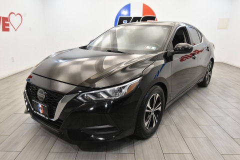 2023 Nissan Sentra SV 4dr Sedan, Black, Mileage: 64,928