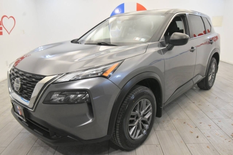 2021 Nissan Rogue S AWD 4dr Crossover, Gray, Mileage: 116,263