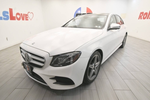 2017 Mercedes-Benz E-Class E 300 4MATIC AWD 4dr Sedan, White, Mileage: 90,950