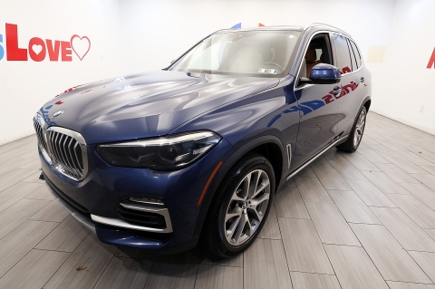 2021 BMW X5 xDrive40i, Azul, Mileage: 75,286