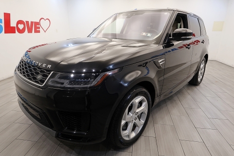 2018 Land Rover Range Rover Sport HSE, Negro, Mileage: 46,153
