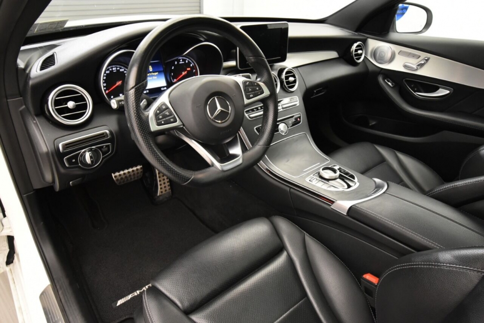 2018 Mercedes-Benz C-Class C 300 4MATIC AWD 4dr Sedan, White, Mileage: 86,706 - photo 13