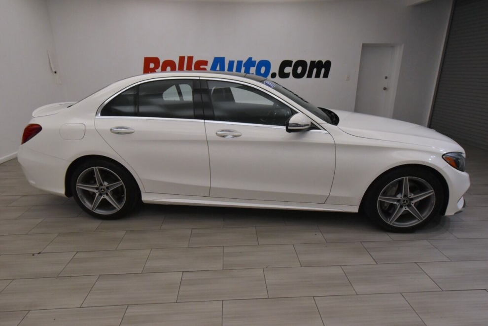 2018 Mercedes-Benz C-Class C 300 4MATIC AWD 4dr Sedan, White, Mileage: 86,710 - photo 5