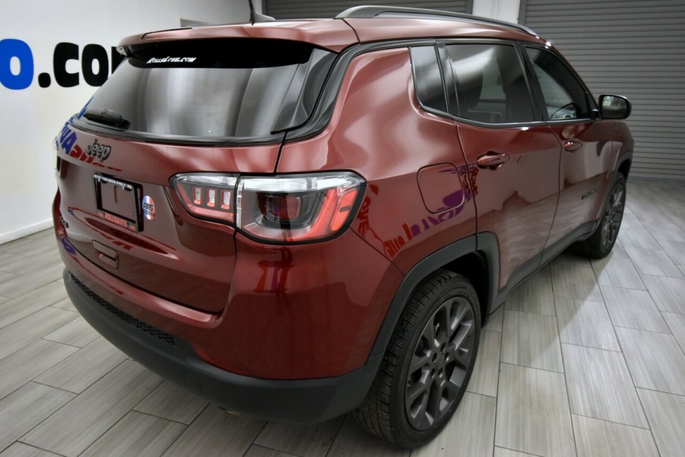 2021 Jeep Compass 80th Anniversary Edition 4x4 4dr SUV, Red, Mileage: 62,306 - photo 4