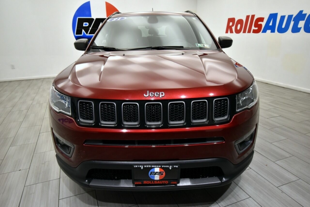 2021 Jeep Compass 80th Anniversary Edition 4x4 4dr SUV, Red, Mileage: 62,306 - photo 8