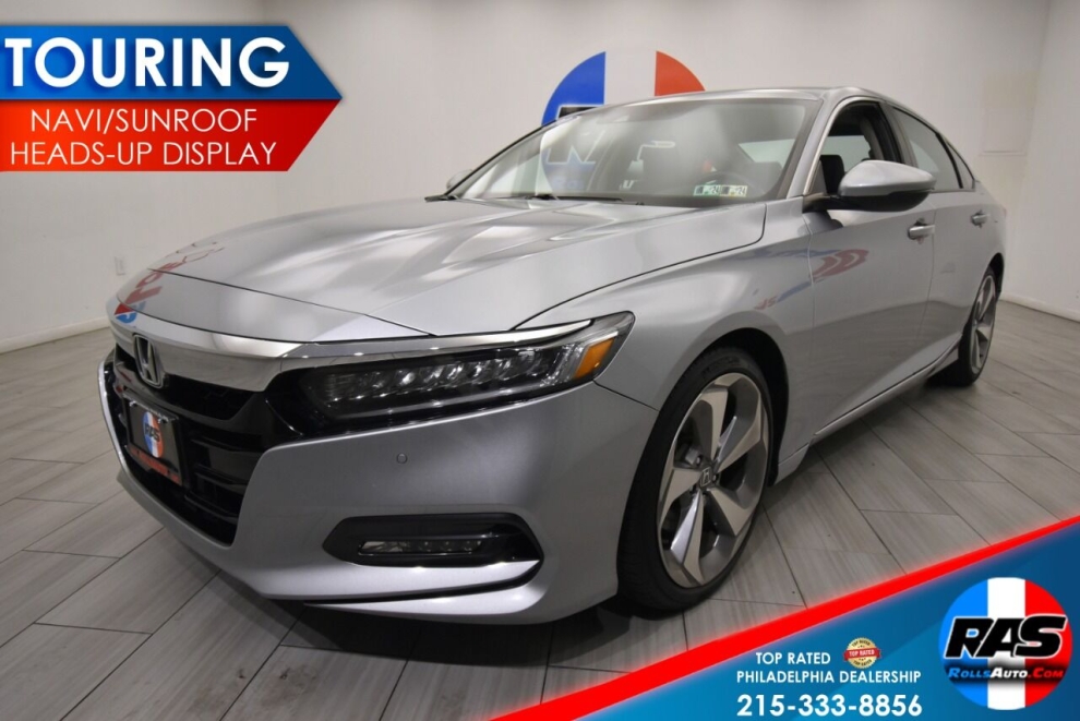 2020 Honda Accord Touring 4dr Sedan, Silver, Mileage: 86,547 