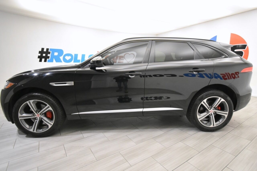 2018 Jaguar F-PACE S AWD 4dr SUV, Black, Mileage: 86,651 - photo 1