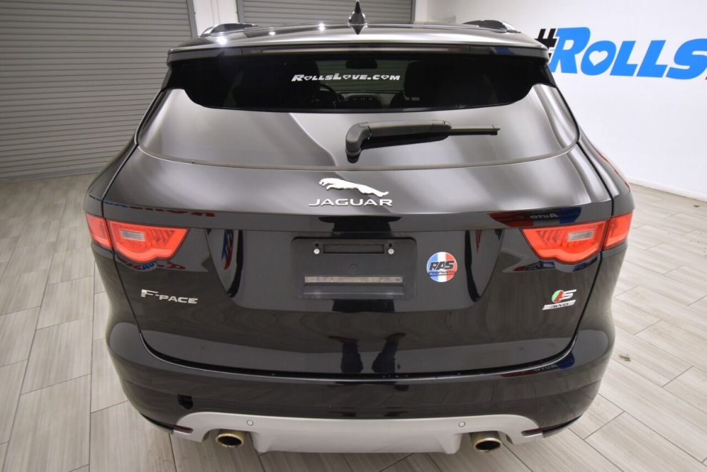 2018 Jaguar F-PACE S AWD 4dr SUV, Black, Mileage: 86,651 - photo 3