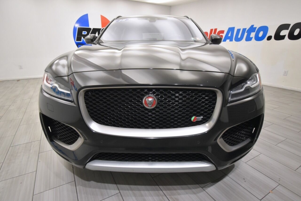 2018 Jaguar F-PACE S AWD 4dr SUV, Black, Mileage: 86,651 - photo 8
