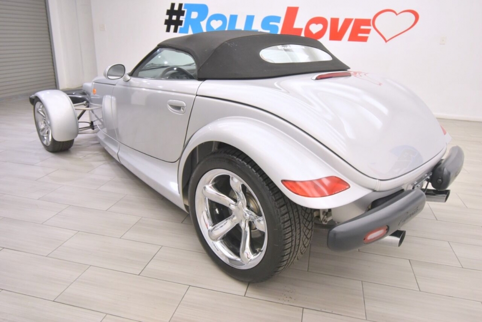 2001 Plymouth Prowler Base 2dr Convertible, Silver, Mileage: 9,466 - photo 2