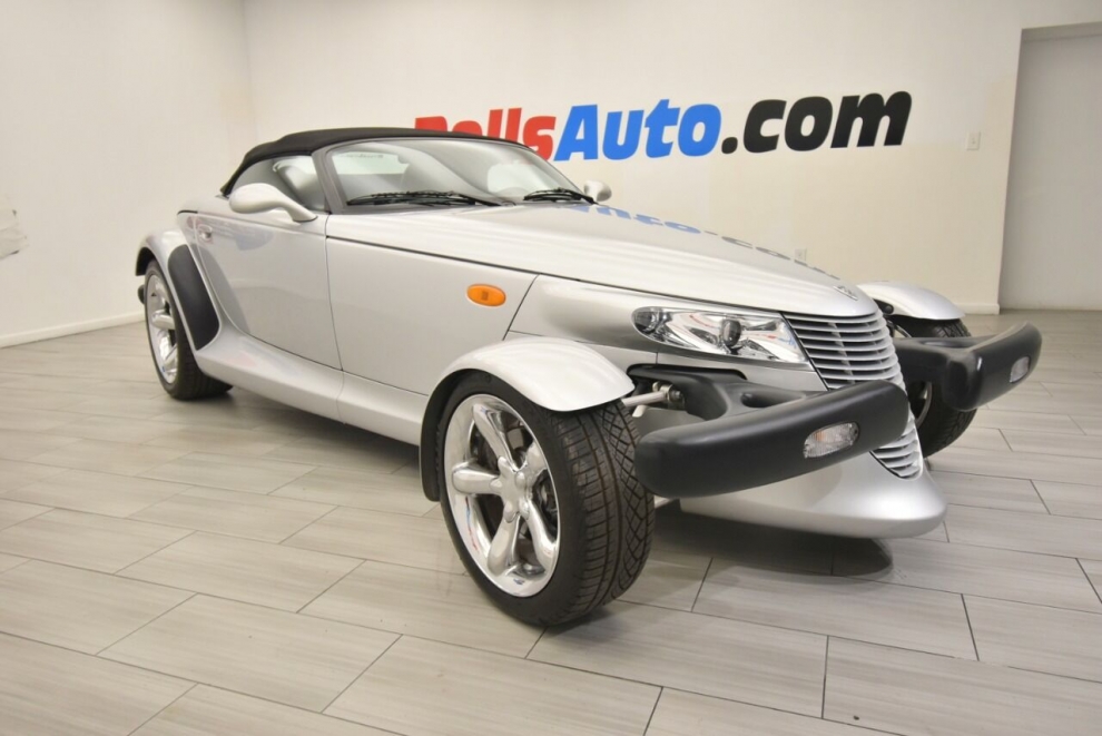 2001 Plymouth Prowler Base 2dr Convertible, Silver, Mileage: 9,466 - photo 7