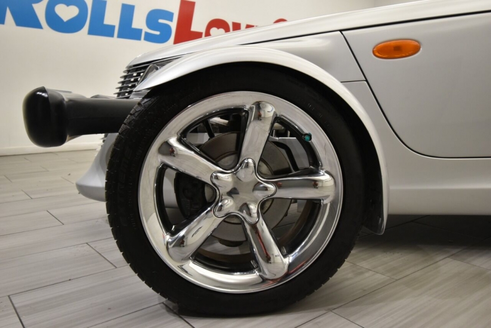 2001 Plymouth Prowler Base 2dr Convertible, Silver, Mileage: 9,466 - photo 10