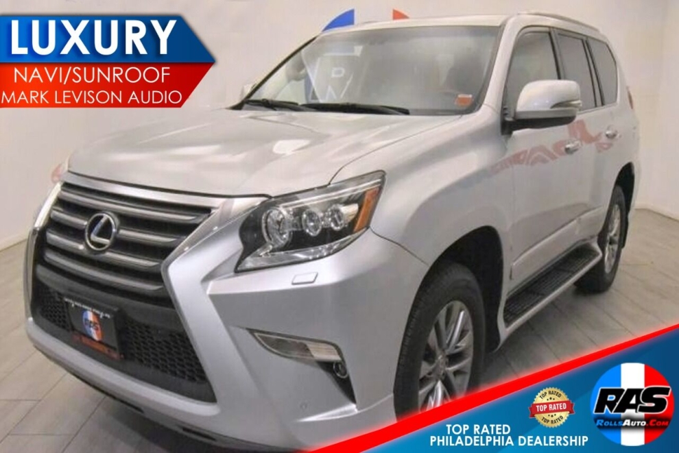 2015 Lexus GX 460 Luxury AWD 4dr SUV, Silver, Mileage: 84,131 