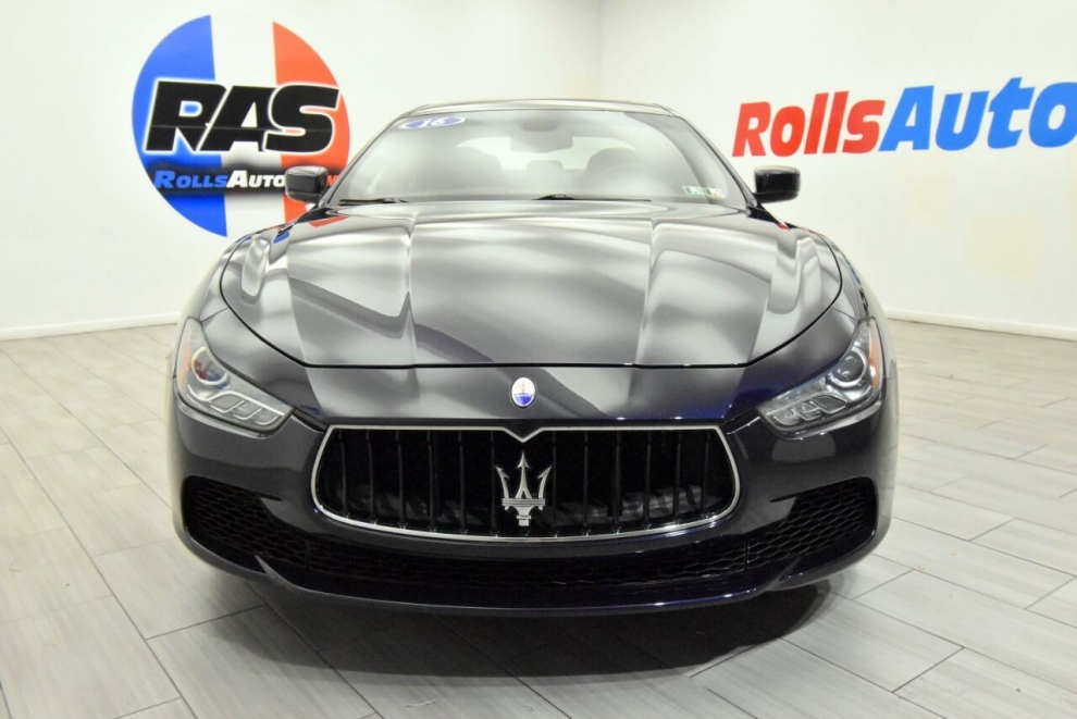 2016 Maserati Ghibli S Q4 AWD 4dr Sedan, Blue, Mileage: 78,875 - photo 8