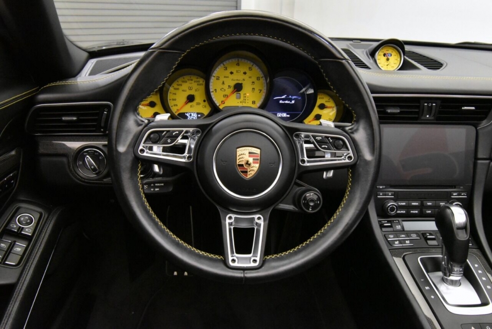 2018 Porsche 911 Turbo S AWD 2dr Convertible, Black, Mileage: 42,541 - photo 26
