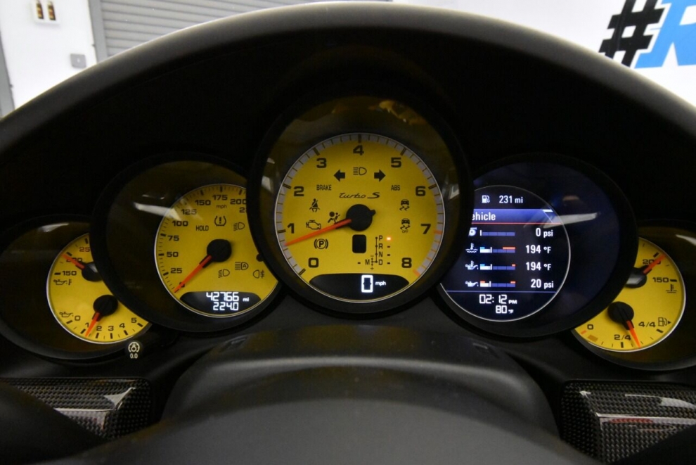 2018 Porsche 911 Turbo S AWD 2dr Convertible, Black, Mileage: 42,541 - photo 35