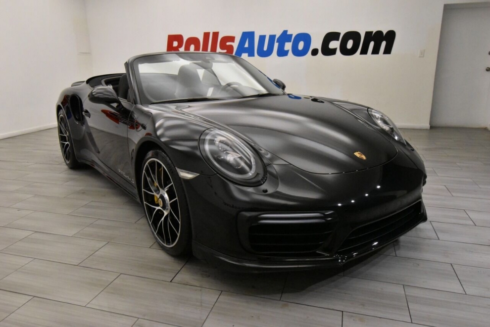 2018 Porsche 911 Turbo S AWD 2dr Convertible, Black, Mileage: 42,541 - photo 36