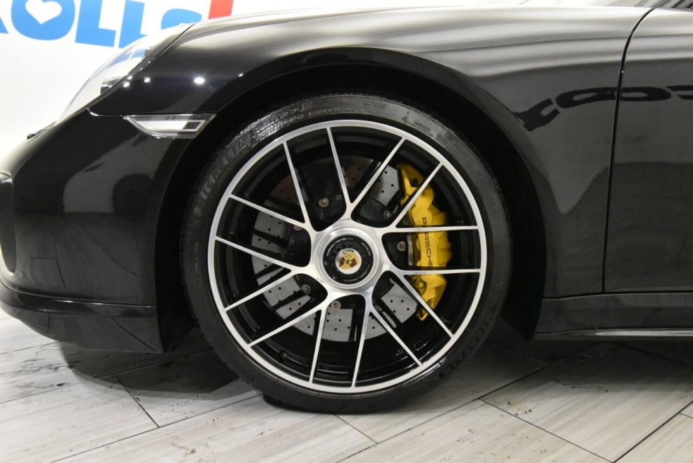 2018 Porsche 911 Turbo S AWD 2dr Convertible, Black, Mileage: 42,541 - photo 10