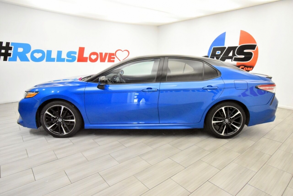 2019 Toyota Camry XSE 4dr Sedan, Blue, Mileage: 67,713 - photo 1