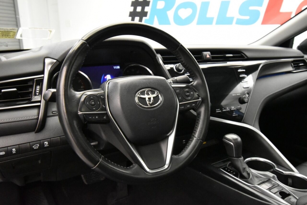 2019 Toyota Camry XSE 4dr Sedan, Blue, Mileage: 67,713 - photo 12