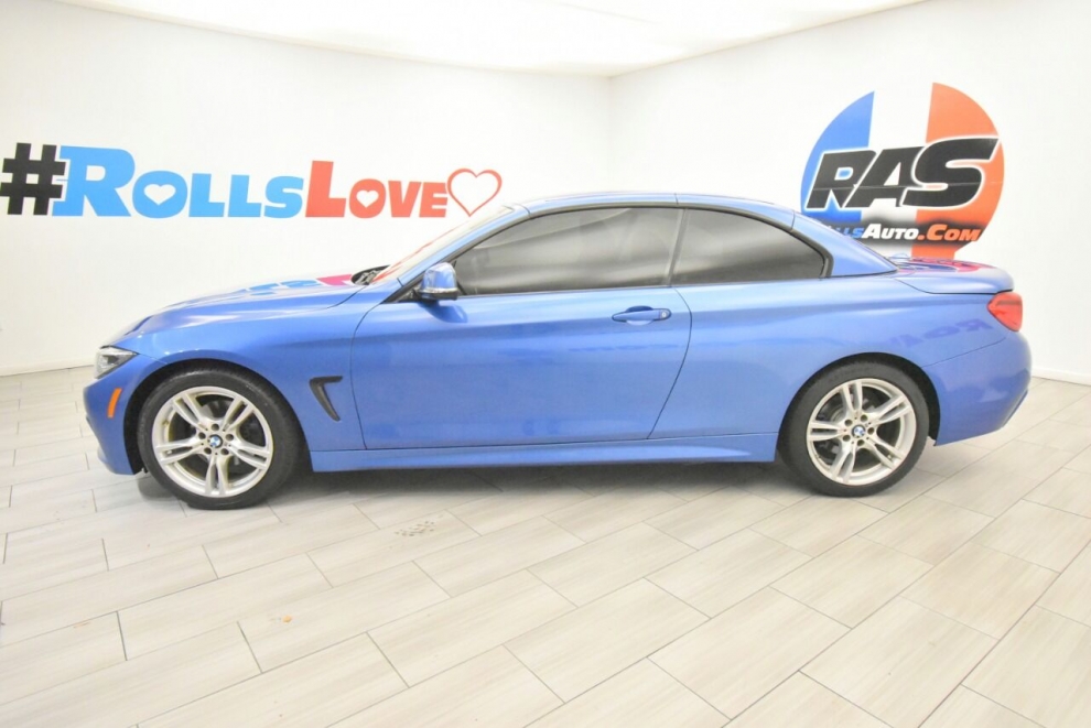 2018 BMW 4 Series 430i 2dr Convertible, Blue, Mileage: 82,281 - photo 2