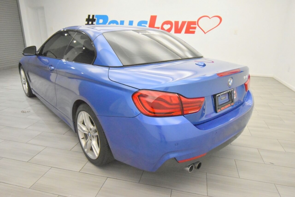 2018 BMW 4 Series 430i 2dr Convertible, Blue, Mileage: 82,281 - photo 3