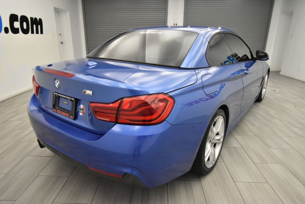 2018 BMW 4 Series 430i 2dr Convertible, Blue, Mileage: 82,281 - photo 6