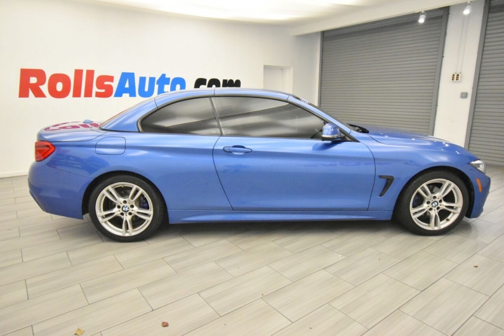 2018 BMW 4 Series 430i 2dr Convertible, Blue, Mileage: 82,281 - photo 7