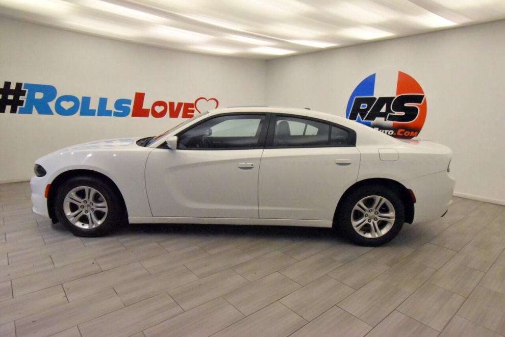 2021 Dodge Charger SXT 4dr Sedan, White, Mileage: 65,139 - photo 1