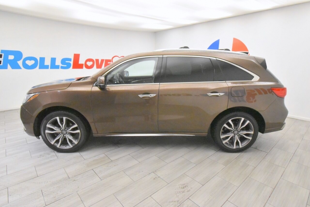 2019 Acura MDX SH AWD w/Advance 4dr SUV Package, Brown, Mileage: 58,489 - photo 1