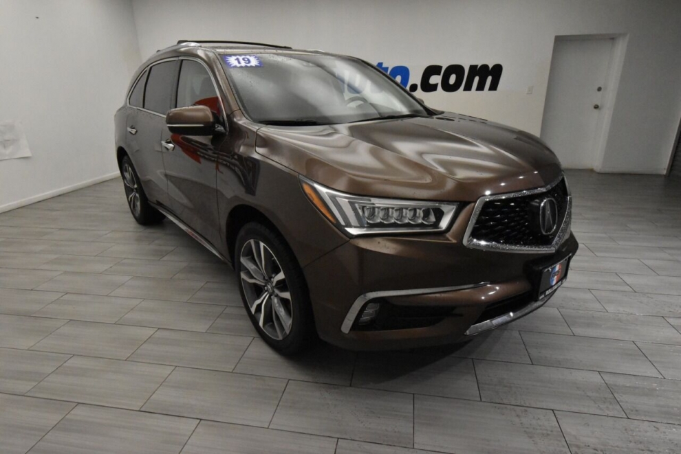 2019 Acura MDX SH AWD w/Advance 4dr SUV Package, Brown, Mileage: 58,489 - photo 7