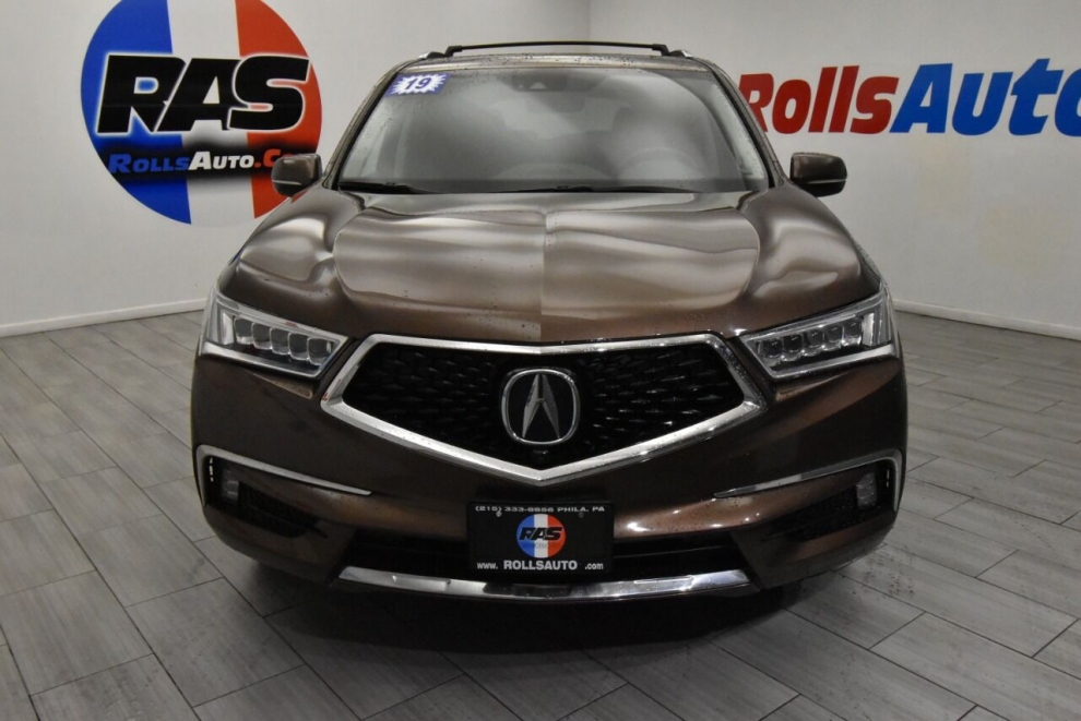 2019 Acura MDX SH AWD w/Advance 4dr SUV Package, Brown, Mileage: 58,489 - photo 8