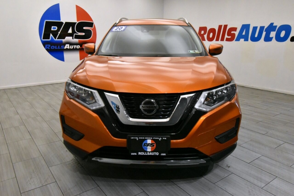 2020 Nissan Rogue SV AWD 4dr Crossover, Orange, Mileage: 60,443 - photo 8