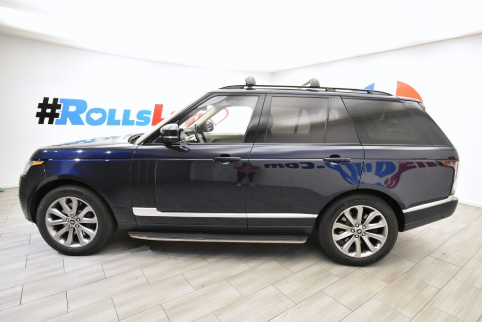 2017 Land Rover Range Rover HSE AWD 4dr SUV, Blue, Mileage: 73,823 - photo 1