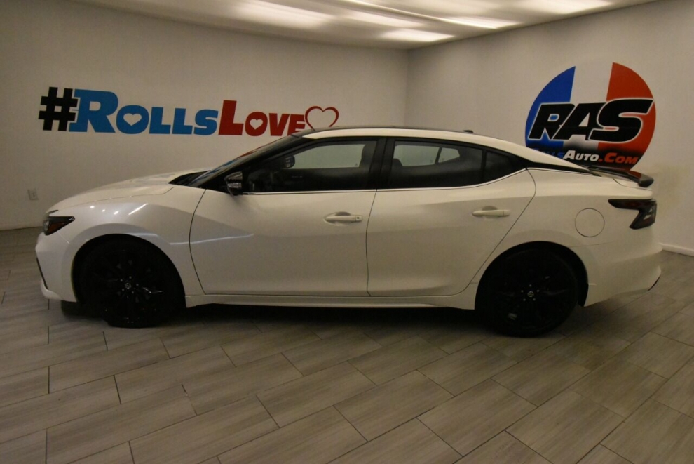 2020 Nissan Maxima 3.5 SR 4dr Sedan, White, Mileage: 41,345 - photo 1