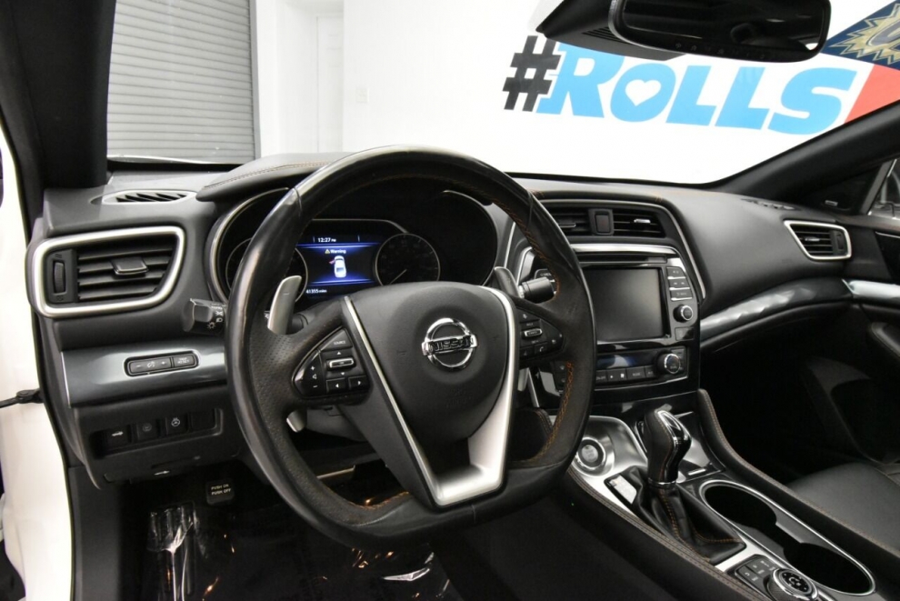 2020 Nissan Maxima 3.5 SR 4dr Sedan, White, Mileage: 41,345 - photo 12