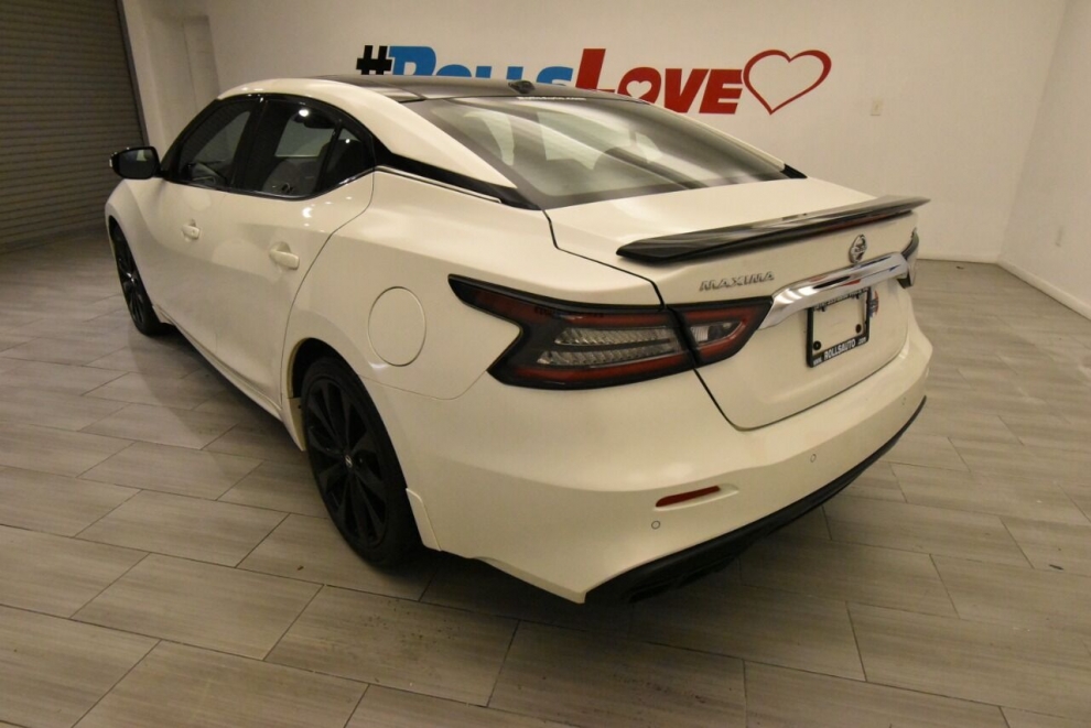 2020 Nissan Maxima 3.5 SR 4dr Sedan, White, Mileage: 41,345 - photo 2