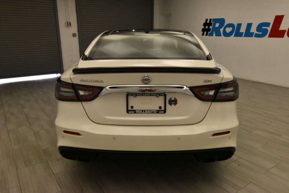 2020 Nissan Maxima 3.5 SR 4dr Sedan, White, Mileage: 41,345 - photo 3