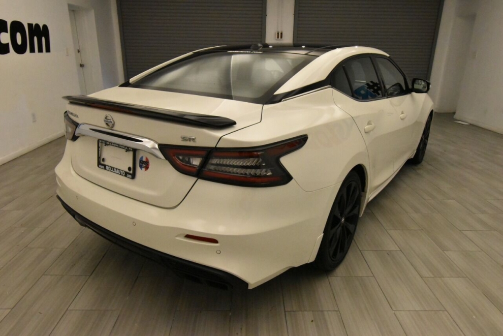2020 Nissan Maxima 3.5 SR 4dr Sedan, White, Mileage: 41,345 - photo 4