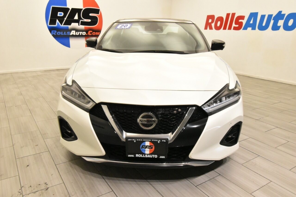 2020 Nissan Maxima 3.5 SR 4dr Sedan, White, Mileage: 41,345 - photo 8